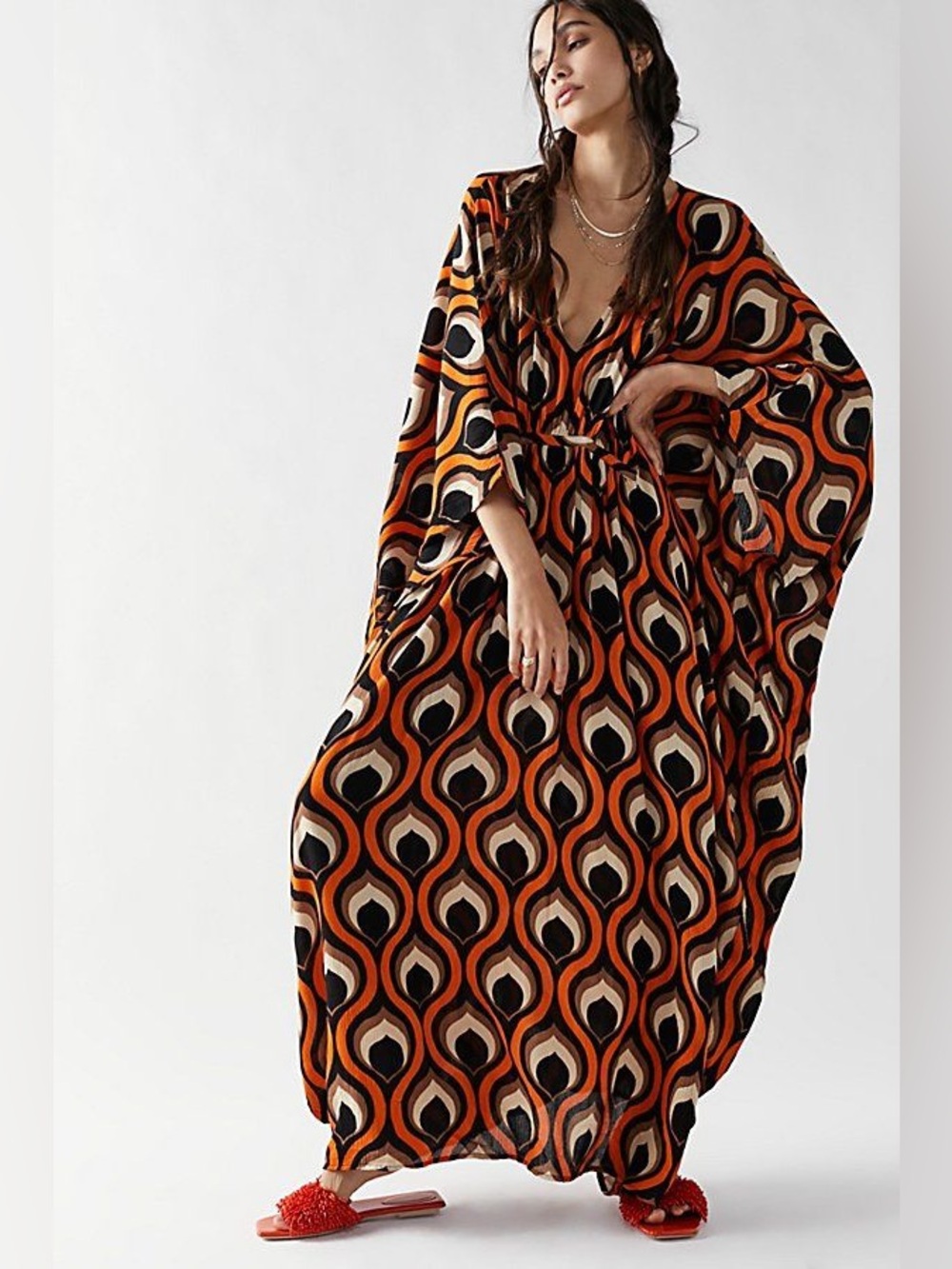 Free People ‘Groovy Baby Maxi Kaftan’